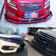Load image into Gallery viewer, 2 PCS Car Modification Adhesive Surrounded Rod Lever Front and Rear Bars Fixed Front Lip Back Shovel, Length: 15cm, 15cm (Silver), 15cm (Red), 15cm (Blue), 15cm (Carbon Fiber Black), 15cm (Colour), 15cm (Black)