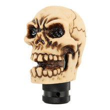 Load image into Gallery viewer, Universal Car Skull Shape Shifter Manual Automatic Gear Shift Knob, Skull Head Shape 16