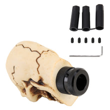 Load image into Gallery viewer, Universal Car Skull Shape Shifter Manual Automatic Gear Shift Knob, Skull Head Shape 16
