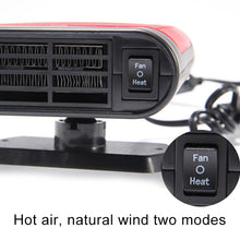 Load image into Gallery viewer, Car Heater Hot Cool Fan Windscreen Window Demister Defroster DC 24V, Ordinary Version, DC 24V, Ordinary Version (Grey), DC 24V, Ordinary Version (Red)