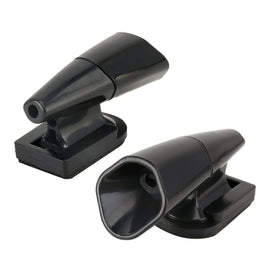 Car ABS Deer Alert Sound Alarm Ultrasonic Wind Power Animal Repeller, Alarm Ultrasonic  (Black), Alarm Ultrasonic (Silver)