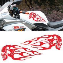 Load image into Gallery viewer, Motorcycle Styling Skull Head PVC Sticker Auto Decorative Sticker, D-712