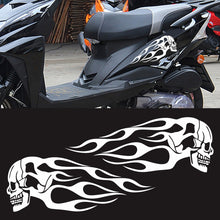Load image into Gallery viewer, Motorcycle Styling Skull Head PVC Sticker Auto Decorative Sticker, D-712