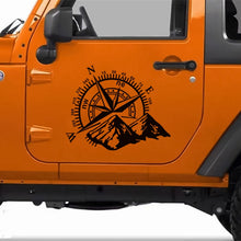 Load image into Gallery viewer, Car Styling Mountain Compass PVC Sticker Auto Decorative Sticker, D-813