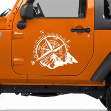 Load image into Gallery viewer, Car Styling Mountain Compass PVC Sticker Auto Decorative Sticker, D-813