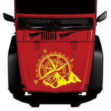 Load image into Gallery viewer, Car Styling Mountain Compass PVC Sticker Auto Decorative Sticker, D-813