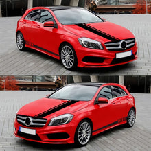 Load image into Gallery viewer, 5 in 1 Car Styling Stripe Hood PVC Sticker Auto Decorative Sticker, D-935