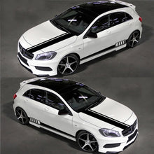Load image into Gallery viewer, 5 in 1 Car Styling Stripe Hood PVC Sticker Auto Decorative Sticker, D-935