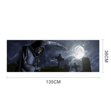 Load image into Gallery viewer, Death Cemetery Pattern Horror Series Car Rear Window Decorative Sticker, Size: 135 x 36cm, Size: 135 x 36cm