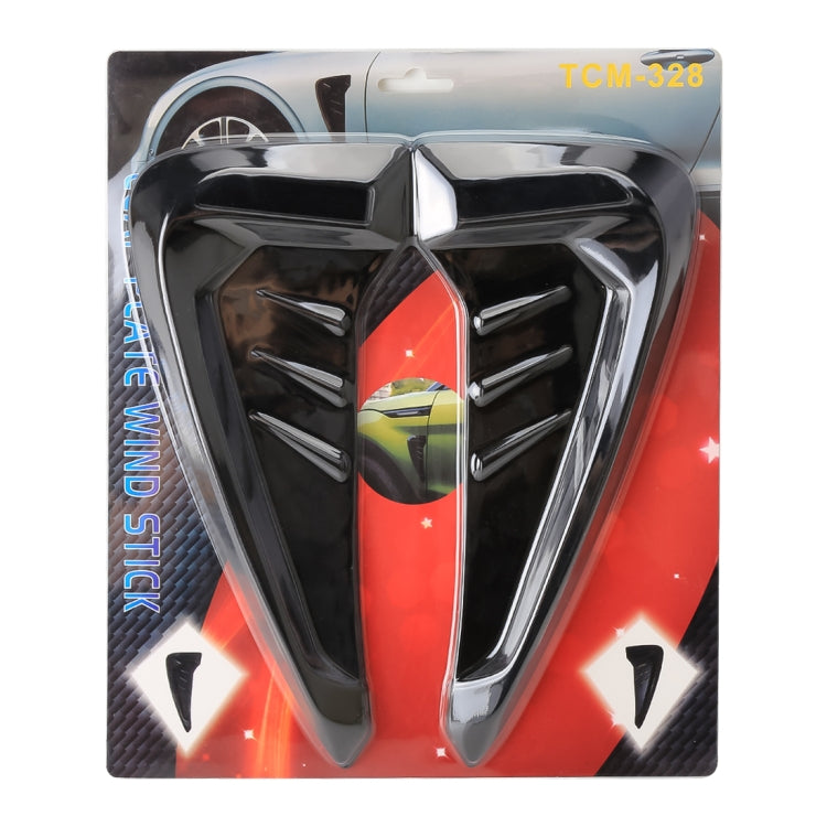 TCM-328  2 PCS Car Plastic Decorative Sticker Outside Sticker, Plastic