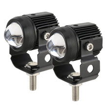 Load image into Gallery viewer, 2 PCS DC9-36V / 20W / 6000K / 3000K / 2000LM Motorcycles Double Color Headlights / Fog Light, 20W