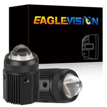 Load image into Gallery viewer, 2 PCS DC9-36V / 20W / 6000K / 3000K / 2000LM Motorcycles Double Color Headlights / Fog Light, 20W