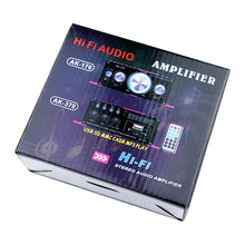 Load image into Gallery viewer, AK370 12V Household / Car Bluetooth HIFI Amplifier Audio with Remote Control , AK370
