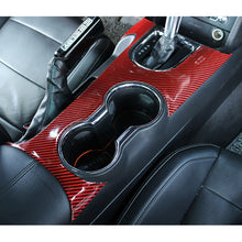 Load image into Gallery viewer, Car Carbon Fiber Water Cup Panel Decorative Sticker for Ford Mustang 2015-2020, Water Cup Panel