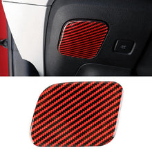 Load image into Gallery viewer, Car Carbon Fiber Main Driving Seat Storage Box Decorative Sticker for Ford Mustang 2015-2020, Main Driving Seat Storage Box