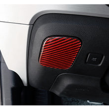 Load image into Gallery viewer, Car Carbon Fiber Main Driving Seat Storage Box Decorative Sticker for Ford Mustang 2015-2020, Main Driving Seat Storage Box