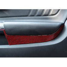 Load image into Gallery viewer, 2 in 1 Car Carbon Fiber Door Panel Decorative Sticker for Ford Mustang 2015-2020, Door Panel