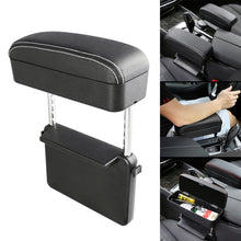 Load image into Gallery viewer, Universal Car PU Leather Wrapped Armrest Box Cushion Car Armrest Box Mat with Storage Box, 1pc(Beige), 1pc(Brown), 1pc(Black), 1pc (Black Red), 1pc(Black White), 1pc(Grey)