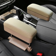 Load image into Gallery viewer, Universal Car PU Leather Wrapped Armrest Box Cushion Car Armrest Box Mat with Storage Box, 1pc(Beige), 1pc(Brown), 1pc(Black), 1pc (Black Red), 1pc(Black White), 1pc(Grey)