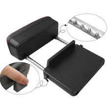 Load image into Gallery viewer, 2 PCS Universal Car Wireless Qi Standard Charger PU Leather Wrapped Armrest Box Cushion Car Armrest Box Mat with Storage Box, 2pcs(Brown), 2pcs(Black), 2pcs(Black Red), 2pcs(Black White), 2pcs(Grey), 2pcs(Beige)
