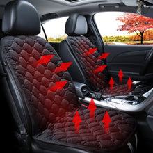 Load image into Gallery viewer, Car 12V Front Seat Heater Cushion Warmer Cover Winter Heated Warm, Double Seat, 12V Double Seat (Black), 21V Double Seat (Coffee), 12V Double Seat (Beige), 12V Double Seat (Red)