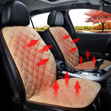 Load image into Gallery viewer, Car 12V Front Seat Heater Cushion Warmer Cover Winter Heated Warm, Double Seat, 12V Double Seat (Black), 21V Double Seat (Coffee), 12V Double Seat (Beige), 12V Double Seat (Red)