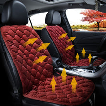 Load image into Gallery viewer, Car 12V Front Seat Heater Cushion Warmer Cover Winter Heated Warm, Double Seat, 12V Double Seat (Black), 21V Double Seat (Coffee), 12V Double Seat (Beige), 12V Double Seat (Red)