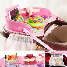 Load image into Gallery viewer, Children Waterproof Dining Table Toy Organizer Baby Safety Tray Tourist Painting Holder with Touch Screen Transparent Bag (Not Allowed to Peek), CRP0966A, CRP0966B, CRP0966C, CRP0966D, CRP0966E, CRP0966F, CRP0966G, CRP0966H, CRP0966J, CRP0966K