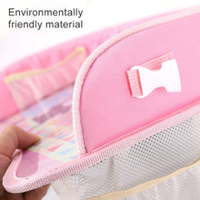 Load image into Gallery viewer, Children Waterproof Dining Table Toy Organizer Baby Safety Tray Tourist Painting Holder with Touch Screen Transparent Bag (Not Allowed to Peek), CRP0966A, CRP0966B, CRP0966C, CRP0966D, CRP0966E, CRP0966F, CRP0966G, CRP0966H, CRP0966J, CRP0966K
