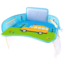Load image into Gallery viewer, Children Waterproof Dining Table Toy Organizer Baby Safety Tray Tourist Painting Holder with Touch Screen Transparent Bag (Not Allowed to Peek), CRP0966A, CRP0966B, CRP0966C, CRP0966D, CRP0966E, CRP0966F, CRP0966G, CRP0966H, CRP0966J, CRP0966K