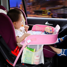 Load image into Gallery viewer, Children Waterproof Dining Table Toy Organizer Baby Safety Tray Tourist Painting Holder with Touch Screen Transparent Bag (Not Allowed to Peek), CRP0966A, CRP0966B, CRP0966C, CRP0966D, CRP0966E, CRP0966F, CRP0966G, CRP0966H, CRP0966J, CRP0966K