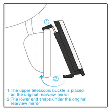 Load image into Gallery viewer, Car Truck Interior Rear View MirrorAnti Glare Dazzling Goggle, Size: 30*7.5*3.5cm, Size: 30x7.5cm