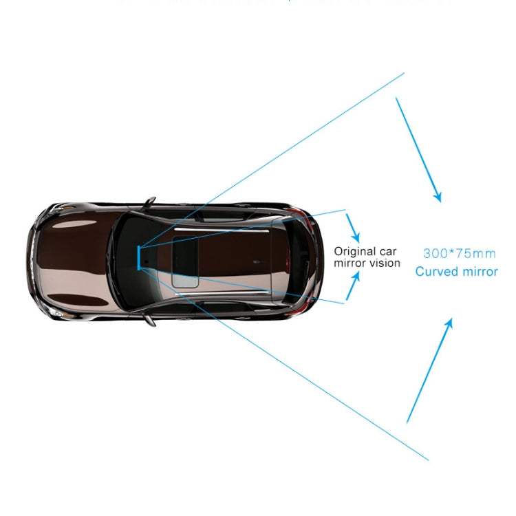 Car Truck Interior Rear View MirrorAnti Glare Dazzling Goggle, Size: 30*7.5*3.5cm, Size: 30x7.5cm