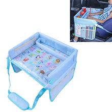 Load image into Gallery viewer, Children Waterproof Dining Table Toy Organizer Baby Safety Tray Tourist Painting Holder  (Pink Food), CRP0968A, CRP0968B, CRP0968C, CRP0968D, CRP0968E, CRP0968F