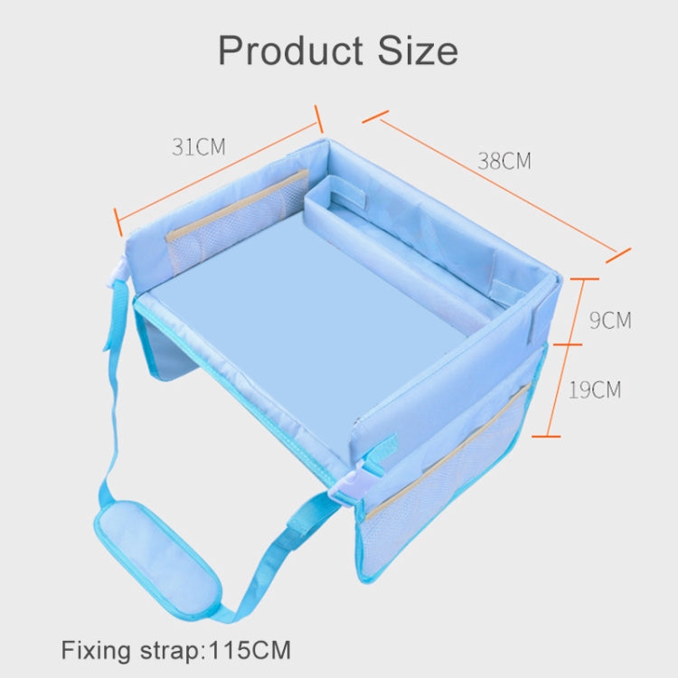 Children Waterproof Dining Table Toy Organizer Baby Safety Tray Tourist Painting Holder  (Pink Food), CRP0968A, CRP0968B, CRP0968C, CRP0968D, CRP0968E, CRP0968F