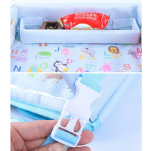 Load image into Gallery viewer, Children Waterproof Dining Table Toy Organizer Baby Safety Tray Tourist Painting Holder  (Pink Food), CRP0968A, CRP0968B, CRP0968C, CRP0968D, CRP0968E, CRP0968F