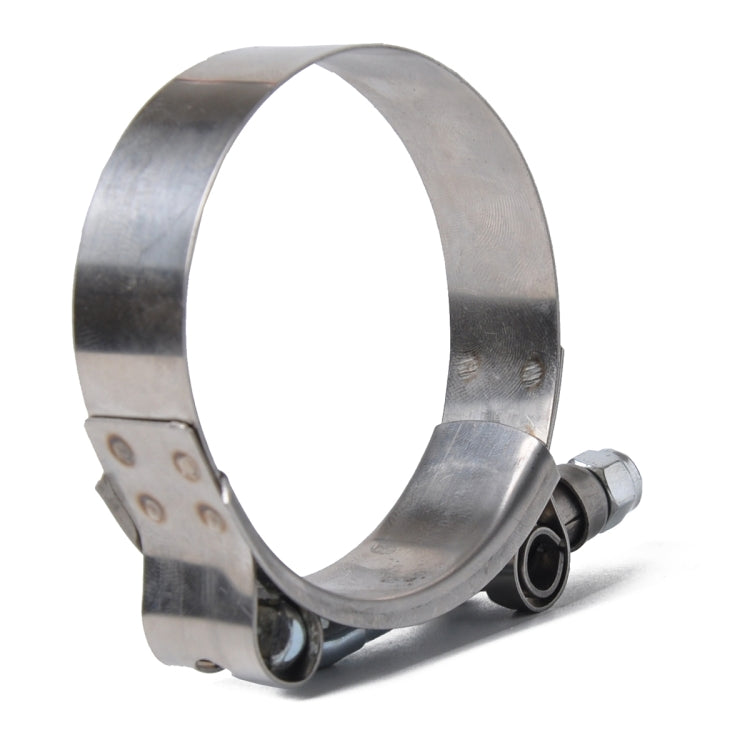 4 PCS Stainless Steel T-Bolt Hose Clamps Pipe Clip Fuel Line Clip, Size: 95-103mm, Size: 95-103mm