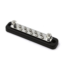 Load image into Gallery viewer, 10 Way Power Distribution Bus Bar 10-bit Single Distribution Box for Car / RV / Boat, 10-bit
