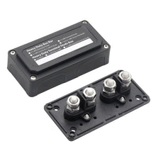 Load image into Gallery viewer, Max DC 48V 200A Heavy-Duty Module Design Bus Bar 4 M10 Terminal Studs Box Busbar for Car / RV / Boat, 200A
