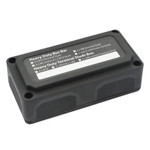 Load image into Gallery viewer, Max DC 48V 300A Heavy-Duty Module Design Bus Bar 4 M8 Terminal Studs Box Busbar for Car / RV / Boat, 300A