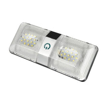 Load image into Gallery viewer, D4376D DC11-18V 6W 6000-6500K IP50 48LEDs SMD-5050 Marine RV Dimmable LED Dome Light Ceiling Lamp, with Touch Control, D4376D
