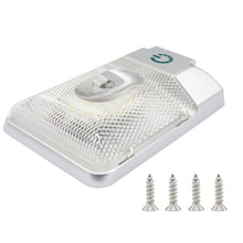 Load image into Gallery viewer, D4376S DC11-18V 3.6W 6000-6500K IP50 24LEDs SMD-5050 Marine RV Dimmable LED Dome Light Ceiling Lamp, with Touch Control, D4376S