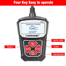 Load image into Gallery viewer, KONNWEI KW310 OBD Car Fault Detector Code Reader ELM327 OBD2 Scanner Diagnostic Tool, KW310