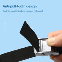 Load image into Gallery viewer, Car Tension Rope Luggage Strap Belt Auto Car Boat Fixed Strap with Alloy Buckle,Random Color Delivery, Size: 25mm x 6m, 6m