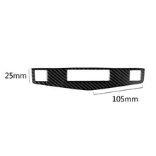 Load image into Gallery viewer, Car Carbon Fiber Center Console Panel Decorative Sticker for Mercedes-Benz W204 C Class 2007-2010, Center Console Panel