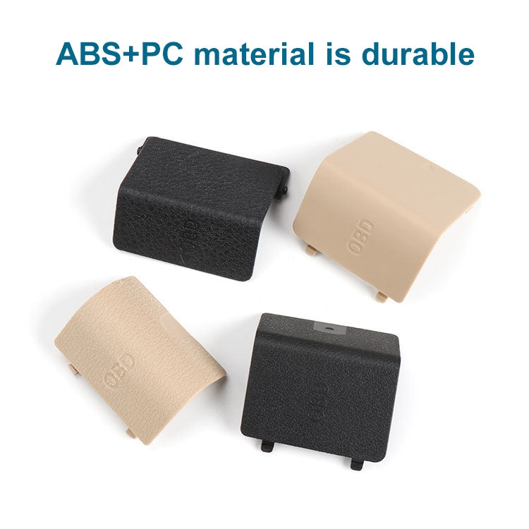 Car Diagnostic Plug Cover OBD Panel Decorative Cover 51437147538 for BMW E90 2005-2012, Left Driving, For BMW E90 2005-2012 (Black), For BMW E90 2005-2012 (Beige)