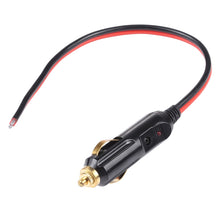 Load image into Gallery viewer, 12-24V Car Cigarette Lighter Switch Plug Extension Cable, Car Cigarette Lighter