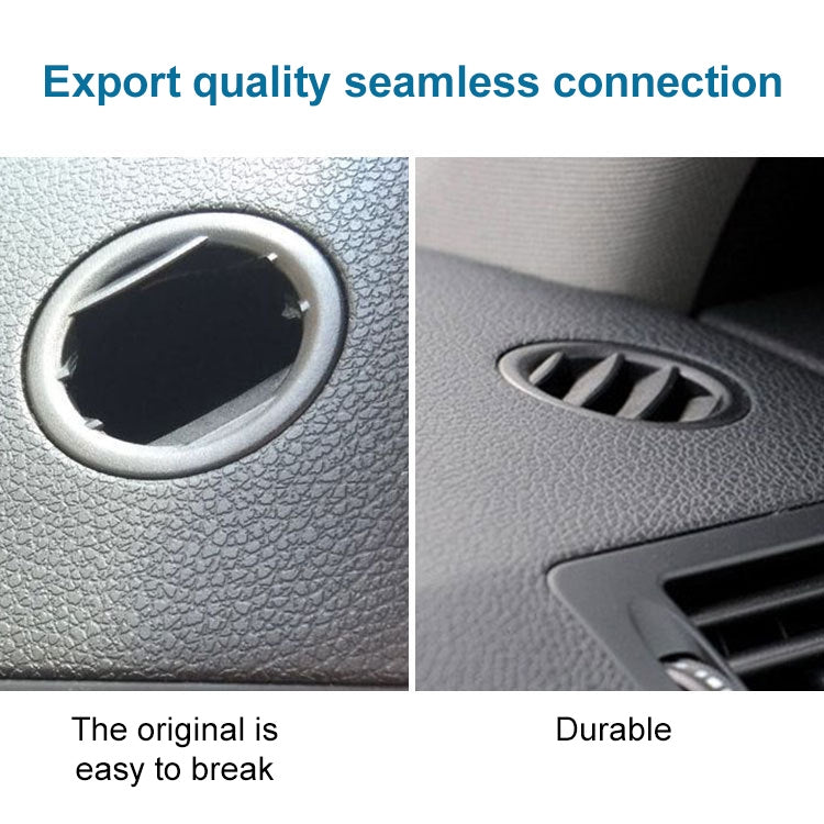 Car Left Side Dashboard Small Air Outlet Circular Air-conditioning Outlet for Mercedes-Benz C Class W204, Left Side for W204 (Black), Left Side for W204 (Brown)