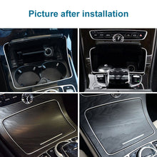 Load image into Gallery viewer, 2056830900 Car Cup Holder Electroplating Trim Decorative Frame for Mercedes-Benz C Class W205, Cup Holder Electroplating Decorative Frame