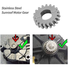 Load image into Gallery viewer, Car Sunroof Motor Gear for Mercedes-Benz W204/W212/W221/W164 / BMW F10/F02/E90/E70, 18 Teeth, 18 Teeth